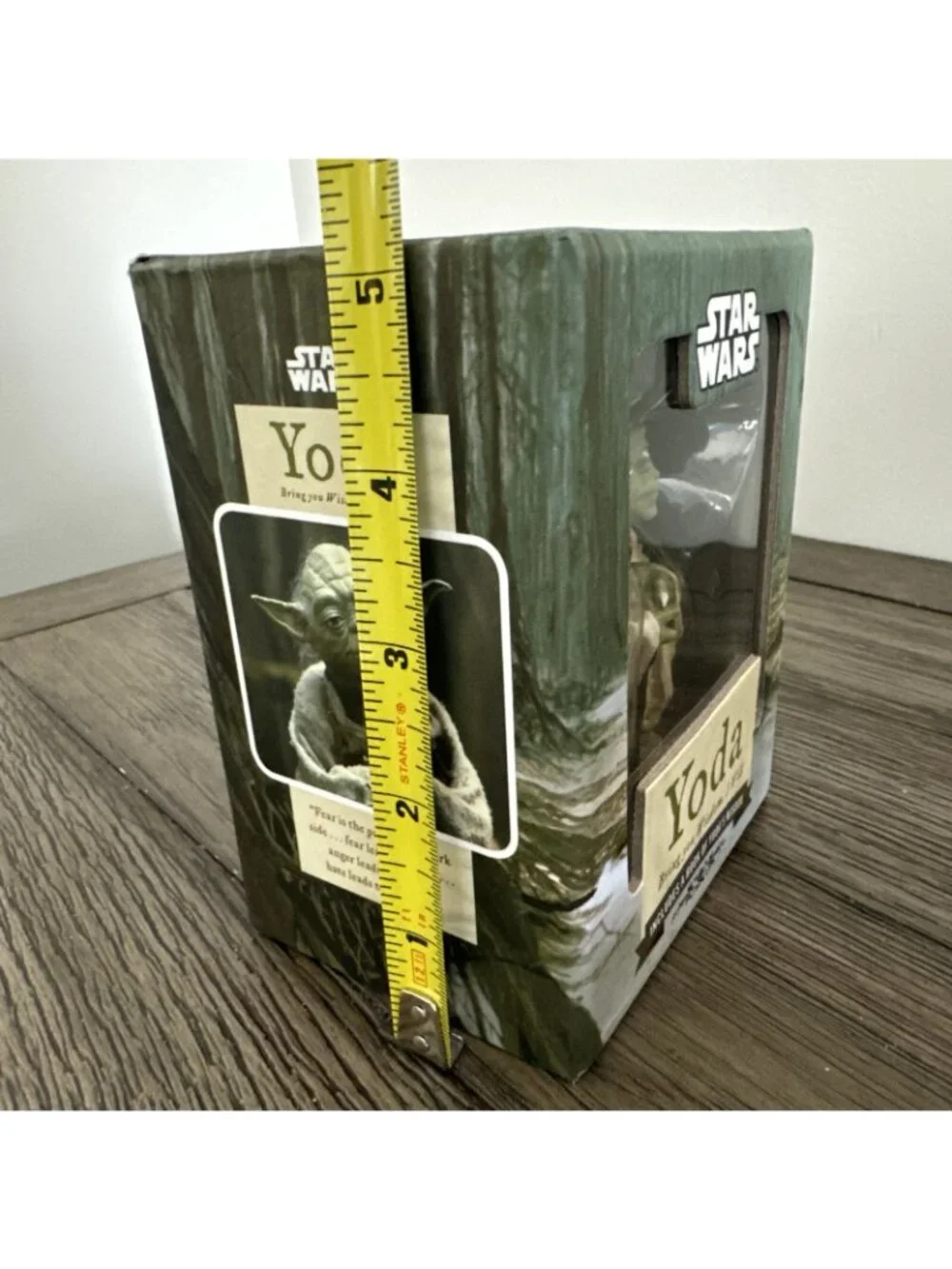 Star Wars Yoda Figurine With Wisdom Book Collectible 5